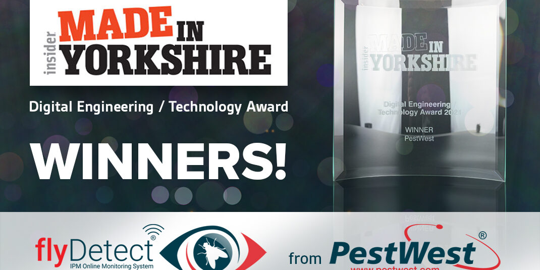 PestWest® flies high with another award-winning night for flyDetect®