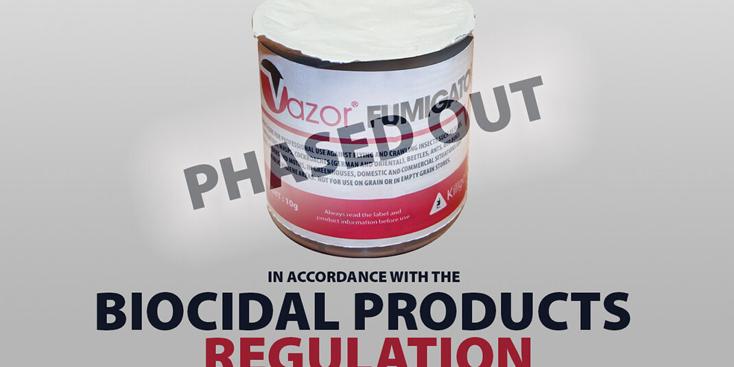 VAZOR® FUMIGATORS TO BE WITHDRAWN